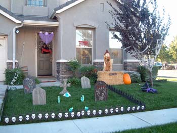 アメリカのハロウィンの風景